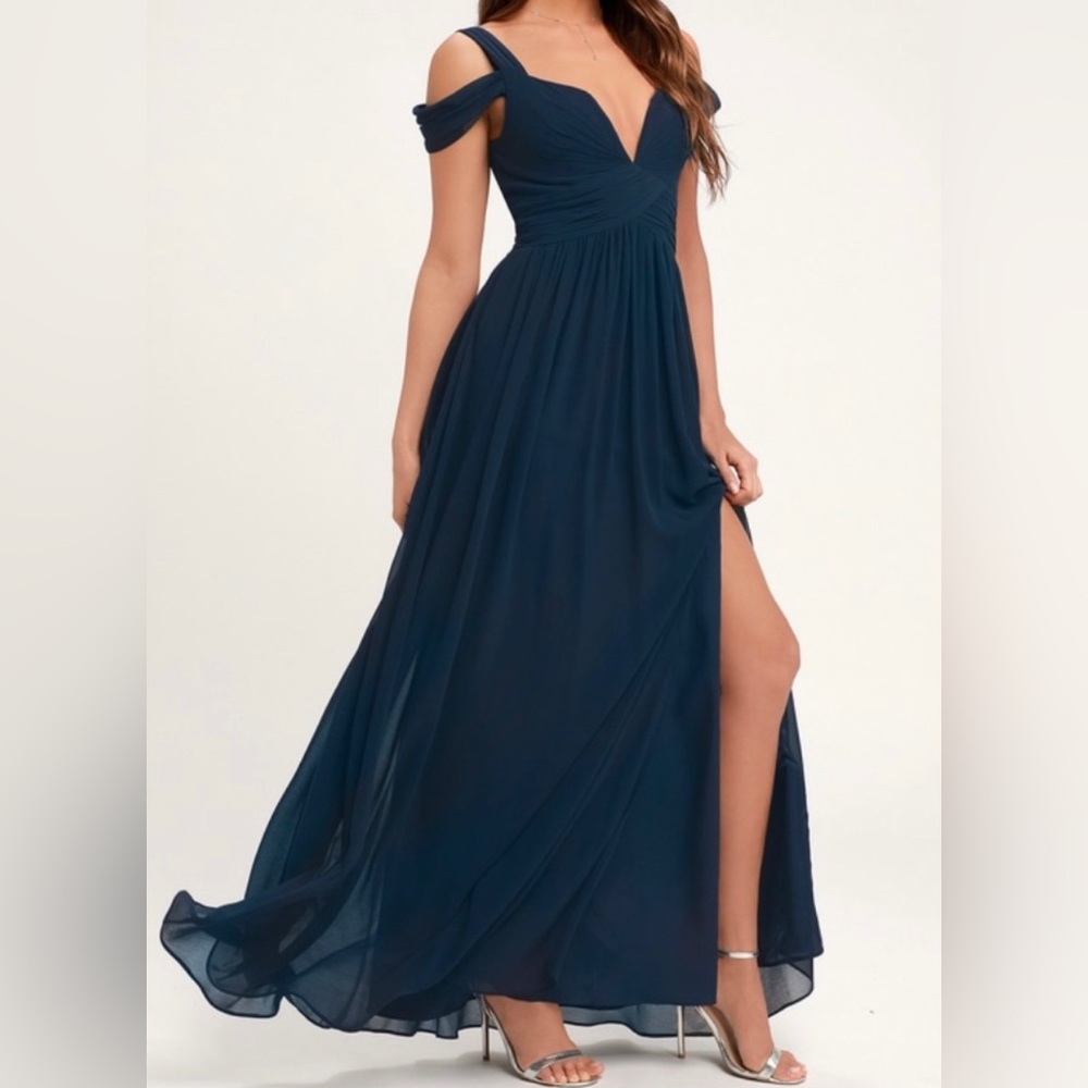Evening wedding attire